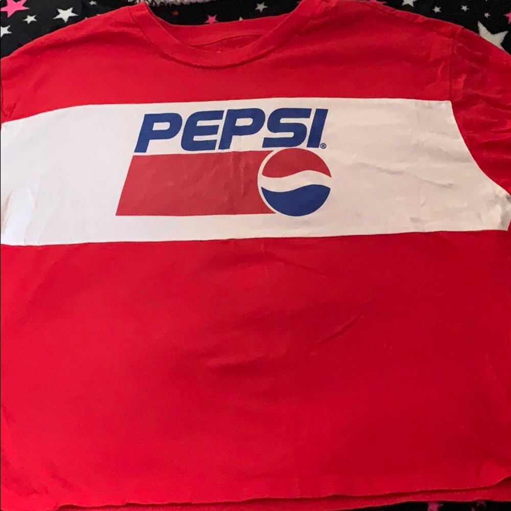 pepsi crop top